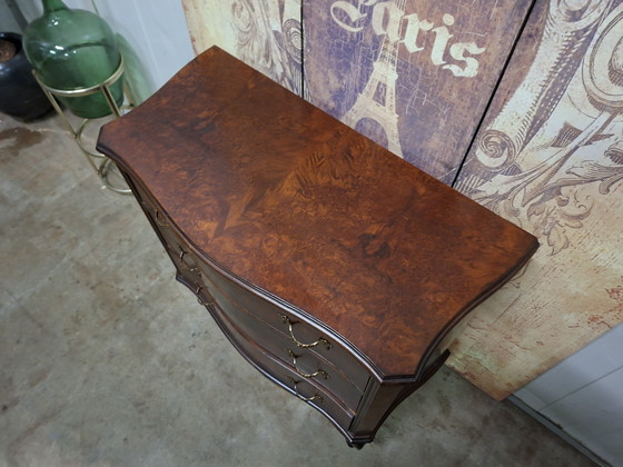 Image 1 of Commode anglaise classique, table murale, dimensions : 77 x 37 cm et 80 cm de hauteur.