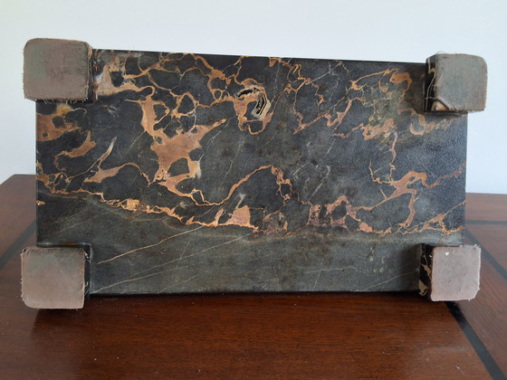 Image 1 of Vintage marble desk set art deco style