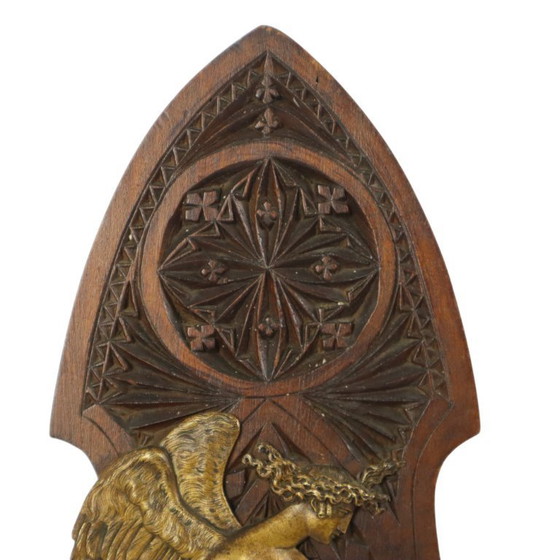 Image 1 of Antica placca di dea greca in bassorilievo