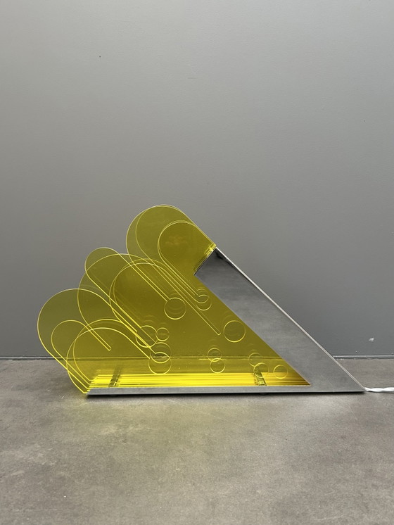Image 1 of Lampada da tavolo “Pitagora” di Sergio Giobbi per Metalmobili - anni '70
