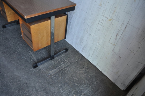 Scrivanie Mid-Century Stile Bauhaus – Pelle, Mid Century Modern (photo 3 of 7)