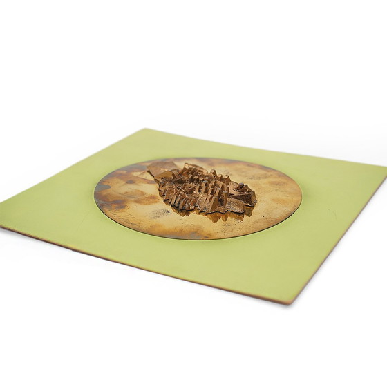 Image 1 of Work by Arnaldo Pomodoro for the Derby Club in Milan, 1960s