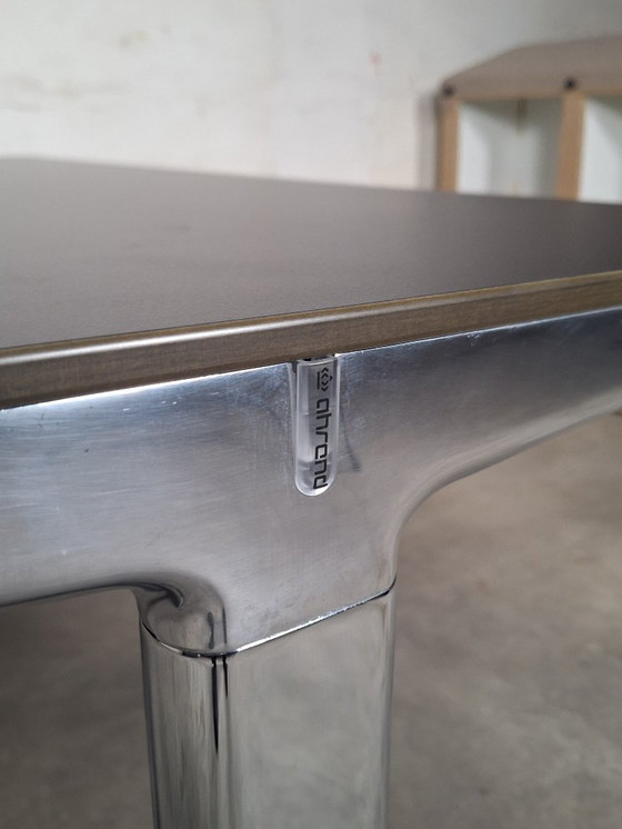 Image 1 of Tavolo da ufficio moderno Ahrend nero - Piano di lavoro rettangolare, senza ruote