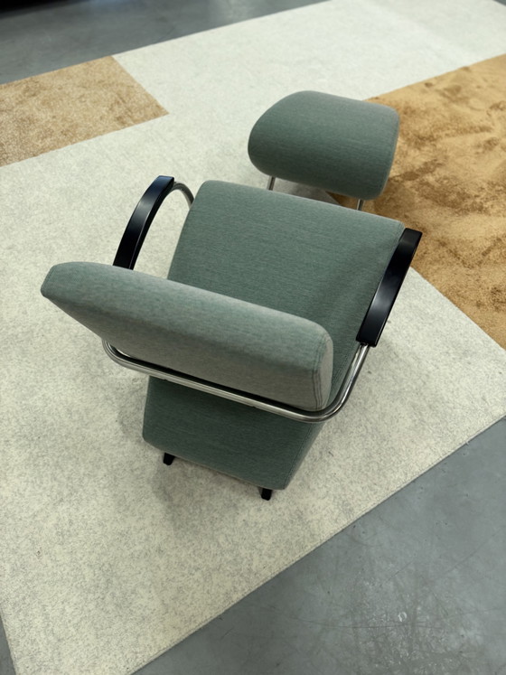Gelderland Lotus 5470 Footstool Green Fabric – Armchairs, Other (photo 6 of 10)