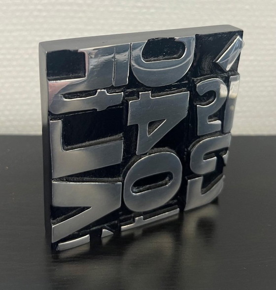 Image 1 of Work of art Aluminum sculpture 
