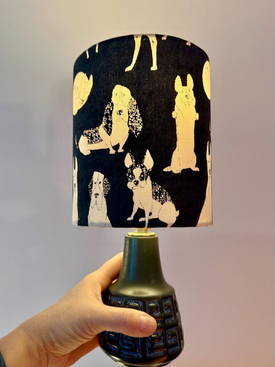 Image 1 of Small cordless table lamp – West German Pottery, 1950s