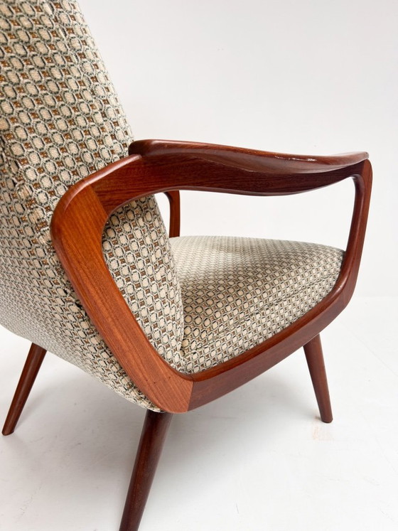 Image 1 of Organische fauteuil in de stijl van De Ster Gelderland, 1960's