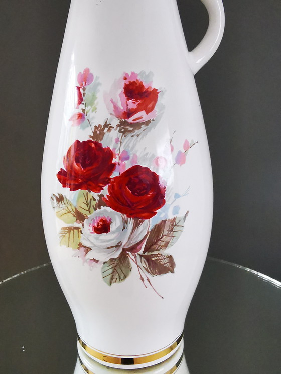 Image 1 of Kahla Germania Ovest, collezione Heyday anni '60, vaso in porcellana,