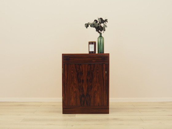 Danish Rosewood Chest of Drawers with Lockable Cabinet, 1960s, Storage cabinet, Brown (photo 2 of 17)