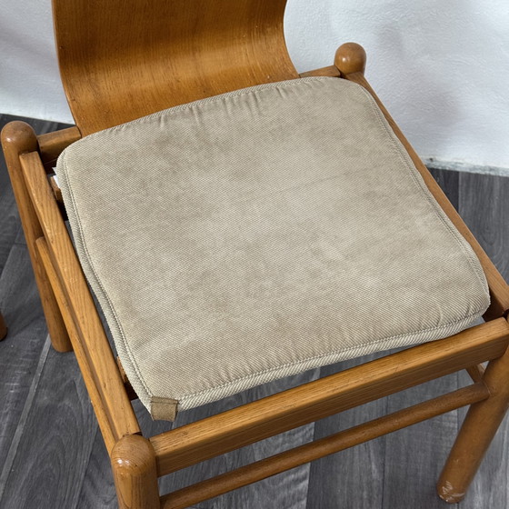 Image 1 of Set of 4 Mid-Century Scandinavian Dining Chairs from the 1970s