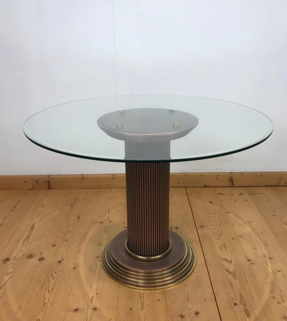 Image 1 of Set da pranzo vintage BELGO CHROM, tavolo e 2 sedie