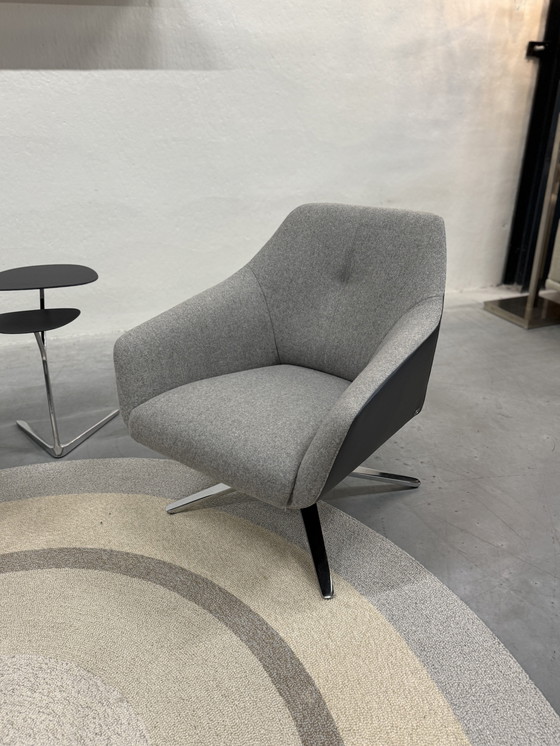 Image 1 of 2 De Sede 278 Drehstühle Living Leder grau