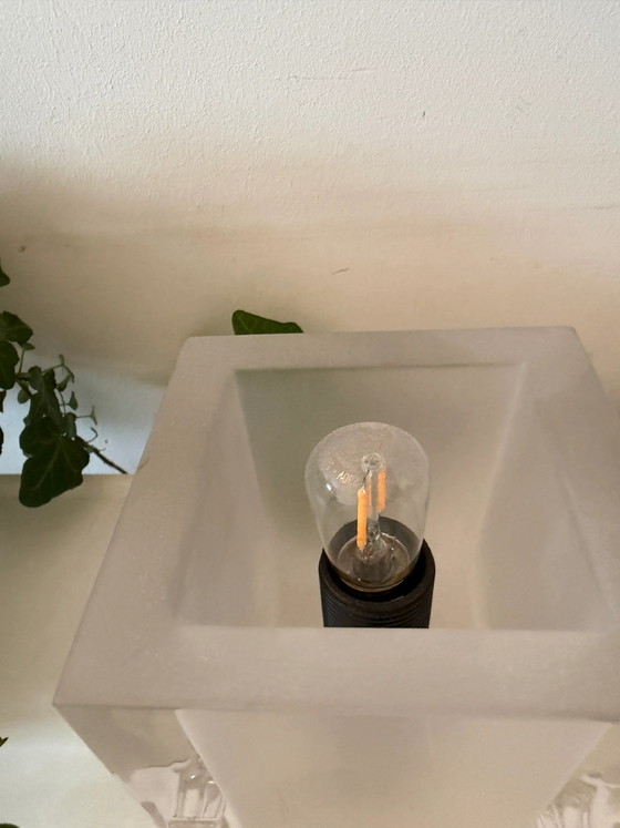 Nachtmann Ice Cube 70er Tischlampe – Tischlampen, Glass (photo 3 of 5)