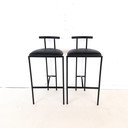 2x vintage bar stool Tokyo Rodney Kinsman Bieffeplast