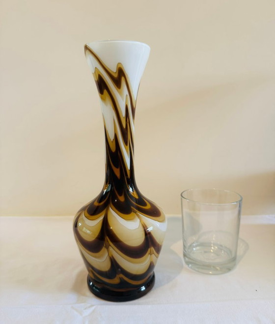 Image 1 of Satz italienischer Vasen und Krug - Opalina Fiorentina (Empoli, 1960-70er Jahre)