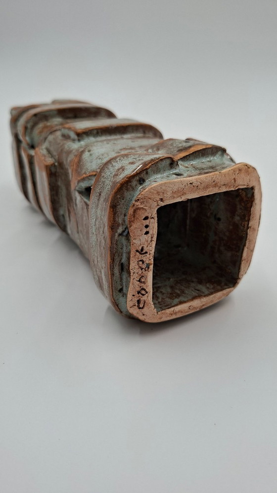 Image 1 of Sculpture de style brutaliste en céramique 