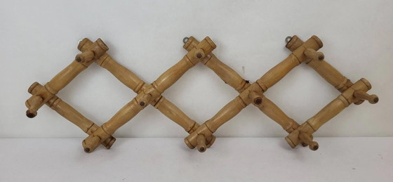 Accordion coat rack – Wood, Vintage (photo 4 of 6)