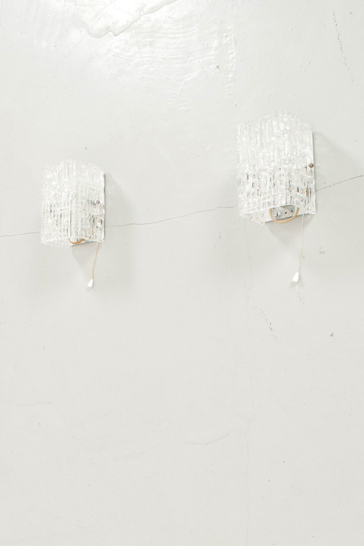 2 x vintage wall lamps