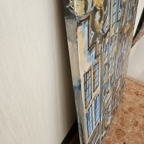 Rick Triest Glamour Amsterdam – Paintings & Drawings, Gold, Canvas (photo 11 of 15)