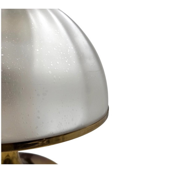 Lampada da tavolo a fungo in vetro soffiato di Murano, Fabbian Italia, anni '70 – Lampade da tavolo, Glass (photo 8 of 10)