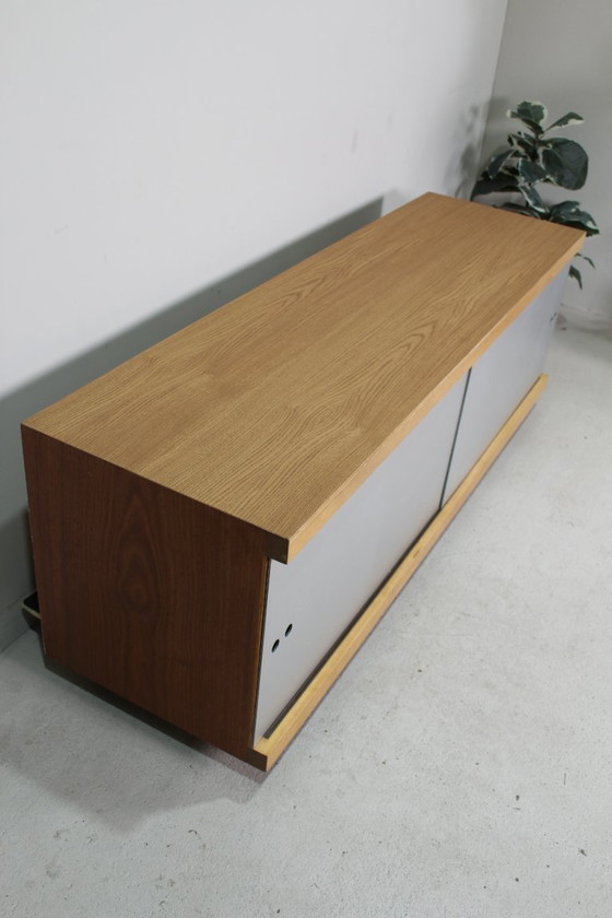 Image 1 of meuble flottant gris vintage