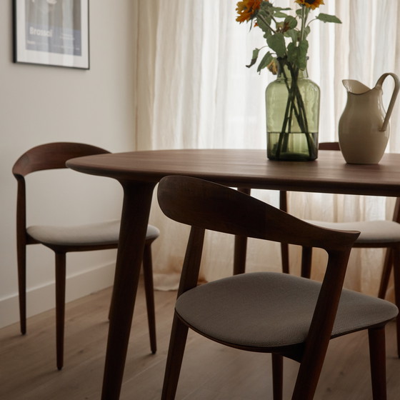 Image 1 of Tavolo Artisan Luc - Noce scuro