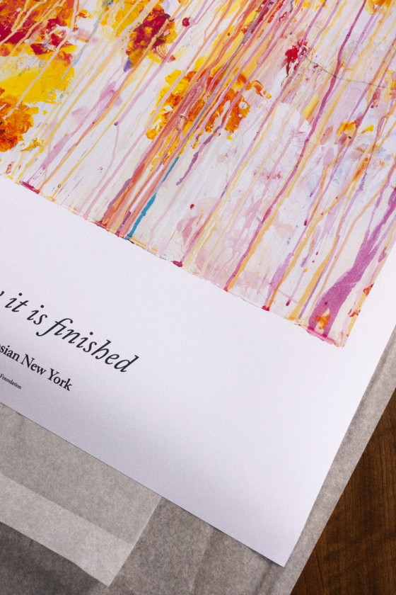 Beauty It Is Finished - Cy Twombly - Poster 70 × 100 cm – Paper (photo 10 of 12)
