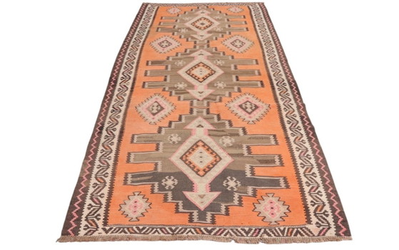 Kelim Modern Caucus Kilim - Art Arménien Vintage – Tapis, Wool (photo 2 of 5)