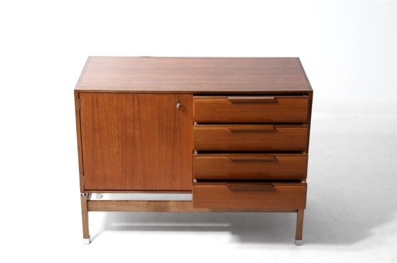 Consolle architettonica di Pieter de Bruyne, 1960, Al Meubel, Credenze, Legno, Marrone, Mid Century Modern (foto 6 di 15)
