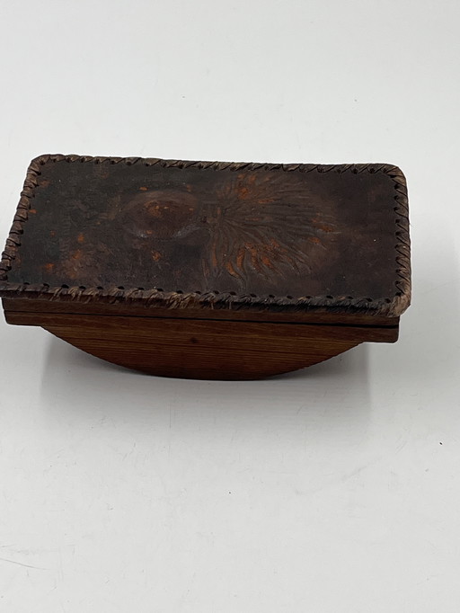 Porta carta assorbente in legno