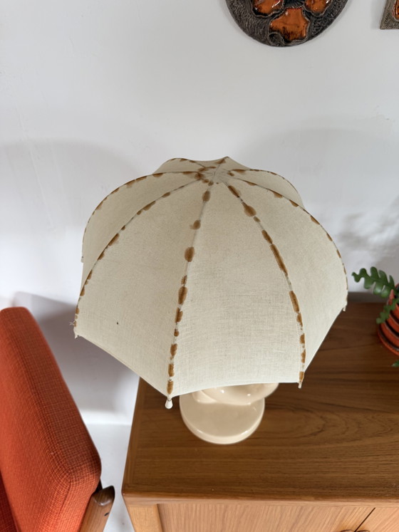 Vintage Ceramic ‘Umbrella’ Table Lamp ‘80 – Metal (photo 4 of 8)