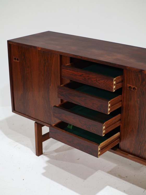 Rosewood sideboard Danish design vintage 1960s (photo 10 of 20)