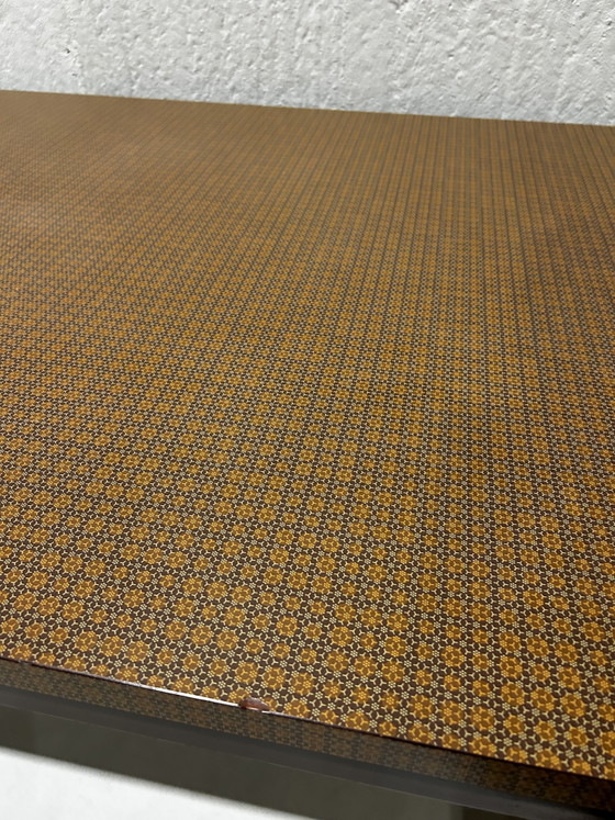 Vintage MCM Dining Table – Metal, Chrome (photo 4 of 9)