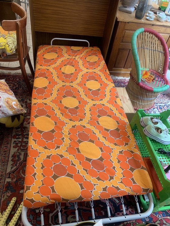 Image 1 of Vintage folding bed in closet with desk and mattress very good condition