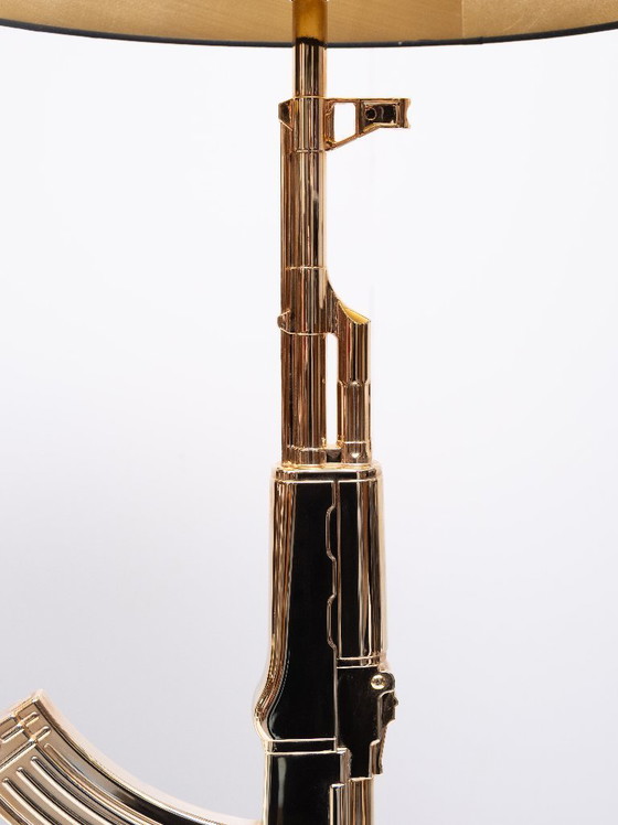 Image 1 of Original Flos AK 47 Kalashnikov table lamp by Philippe Starck, 2005.
