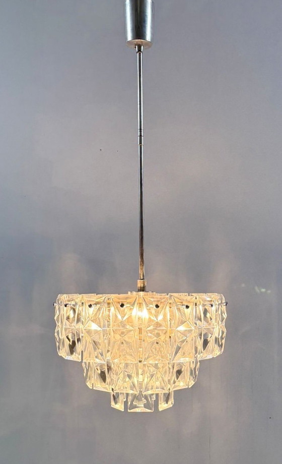 Image 1 of Mid Century Lustre/plafonnier de Kinkeldey, Allemagne, années 1970