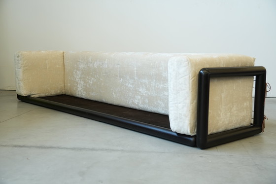 Image 1 of 1973 "Cornaro" Sofa & Fauteuil Set door Carlo Scarpa voor Gavina - Iconisch Italiaans Modernistisch Ontwerp