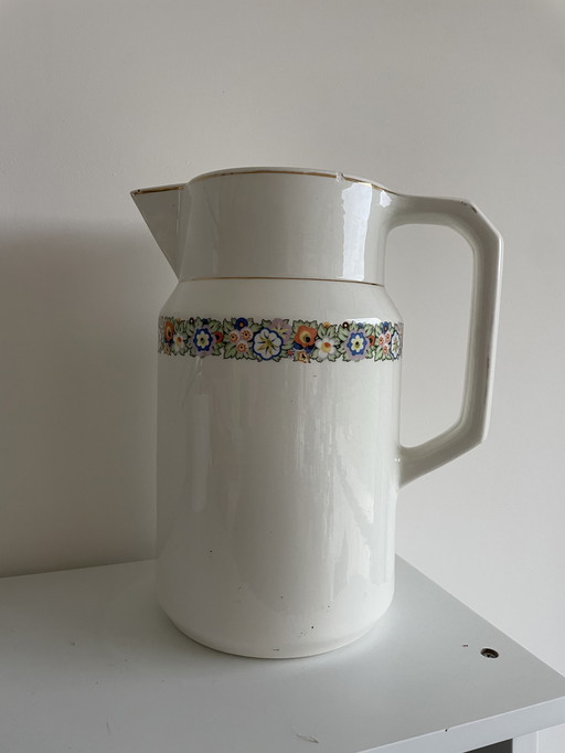 Vintage französischer Wasserkrug aus den 1930er-40er Jahren
