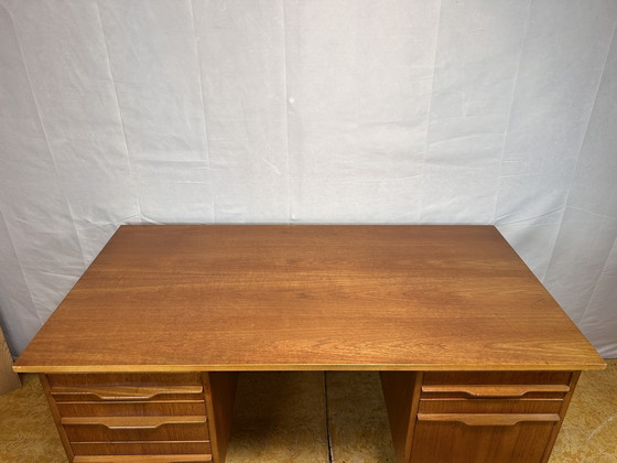 Image 1 of Mid-Century Retro Vintage Teak Desk – 1960s Danish Design  