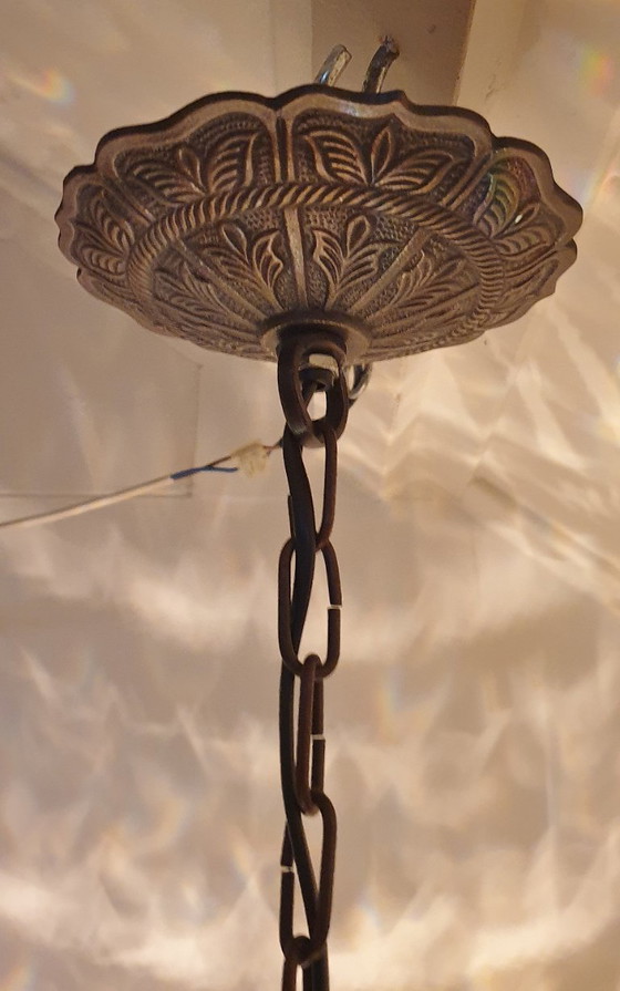Grote Zeldzame Empire Stijl Kasbah Hanglamp Kristal – Hanglampen, Metal, Crystal (photo 13 of 26)