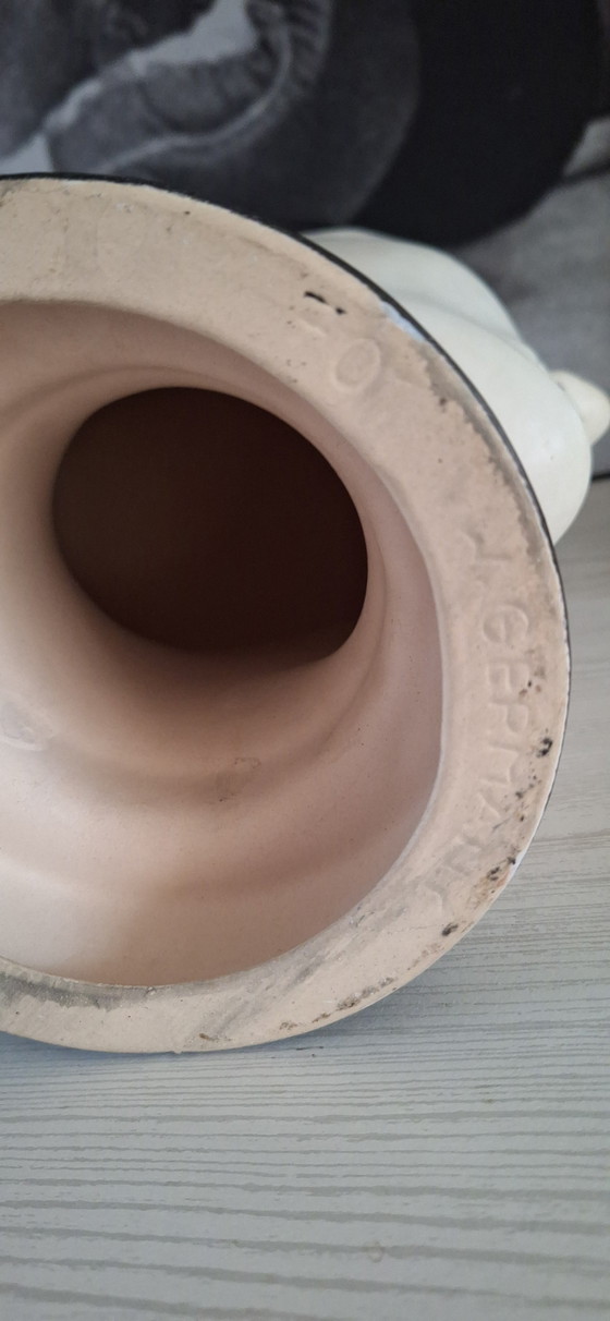 Image 1 of Têtes de Pierot vintage d'Allemagne de l'Ouest