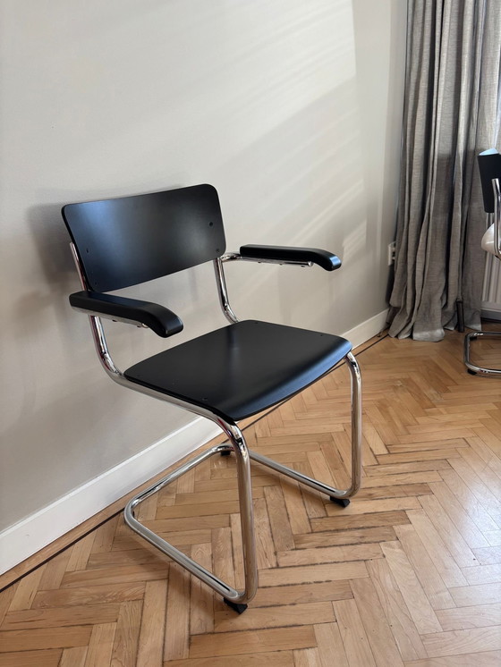 Image 1 of THONET S43 sled chair (6-piece) with and without armrests