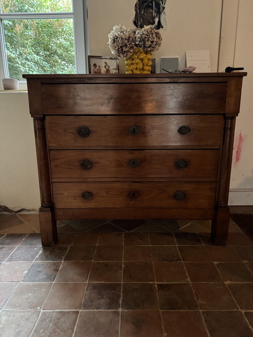 Antieke Engelse Ladekast Dressoir