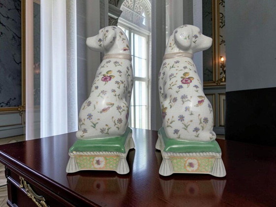 William Lowe (W.L.) - Set Esclusivo di "Hookerdogs" / Statuette in Porcellana Britanniche – Oggetti decorativi (photo 4 of 8)