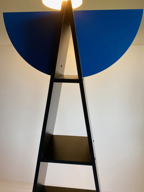 Postmodern Wandrek jaren 80 Sculpturaal – Mdf, Wood (photo 4 of 6)