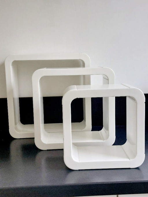Vintage modular wall cabinets