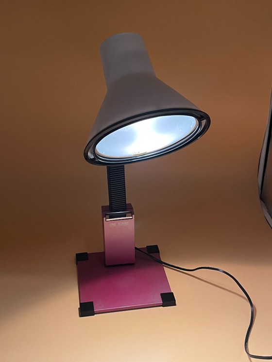Image 1 of Duo de Lampes de bureau post-moderne « ONE STAND » – années 1980