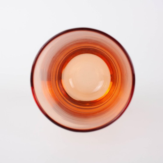 Image 1 of Set of 4 Italian Colorful Glasses, 1980s