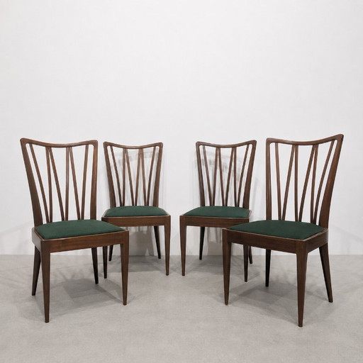 Set van vier vintage stoelen van A. Patijn voor Zijlstra