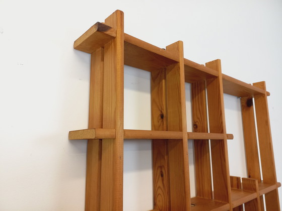 Image 1 of Vintage Pine Wall Shelf 80s Regain House Style